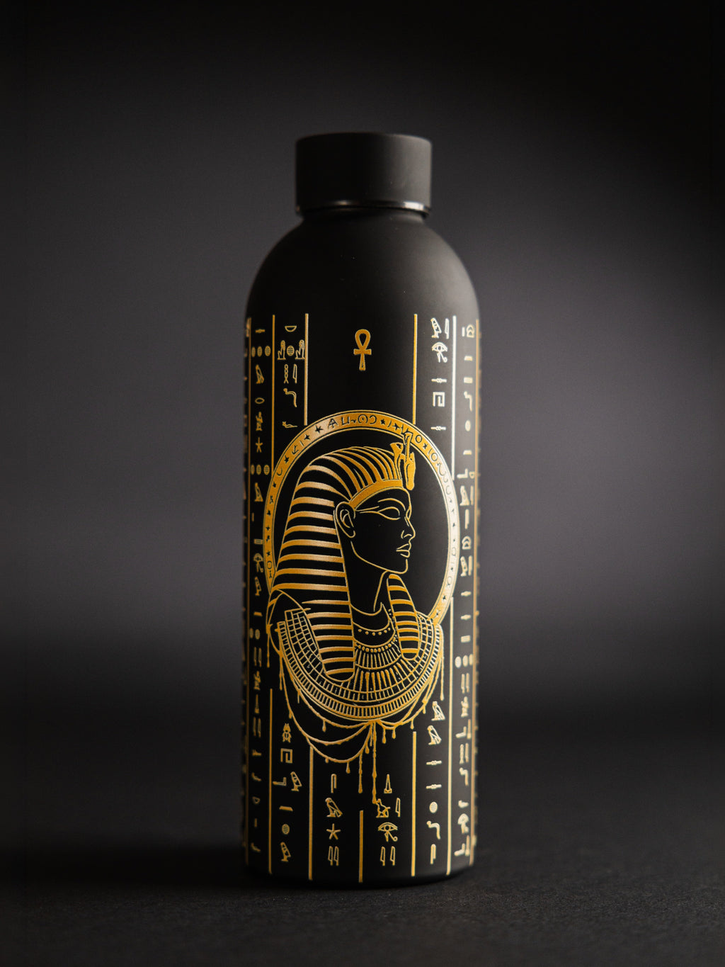 TUT-ANKHAMUN 304 Stainless Steel 500ml (Black Gold)