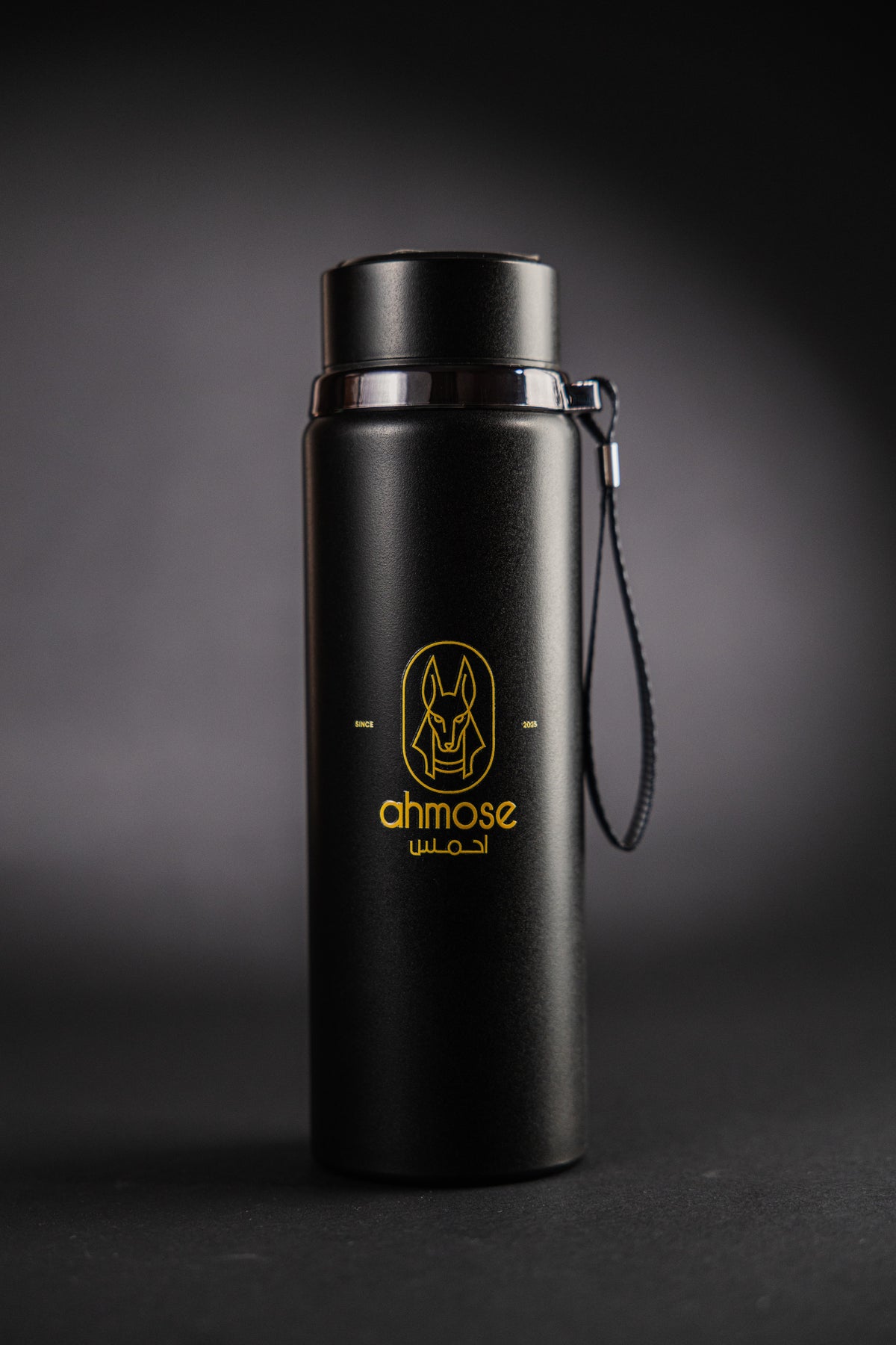 Black Smart Digital Thermos 800ml Bottle
