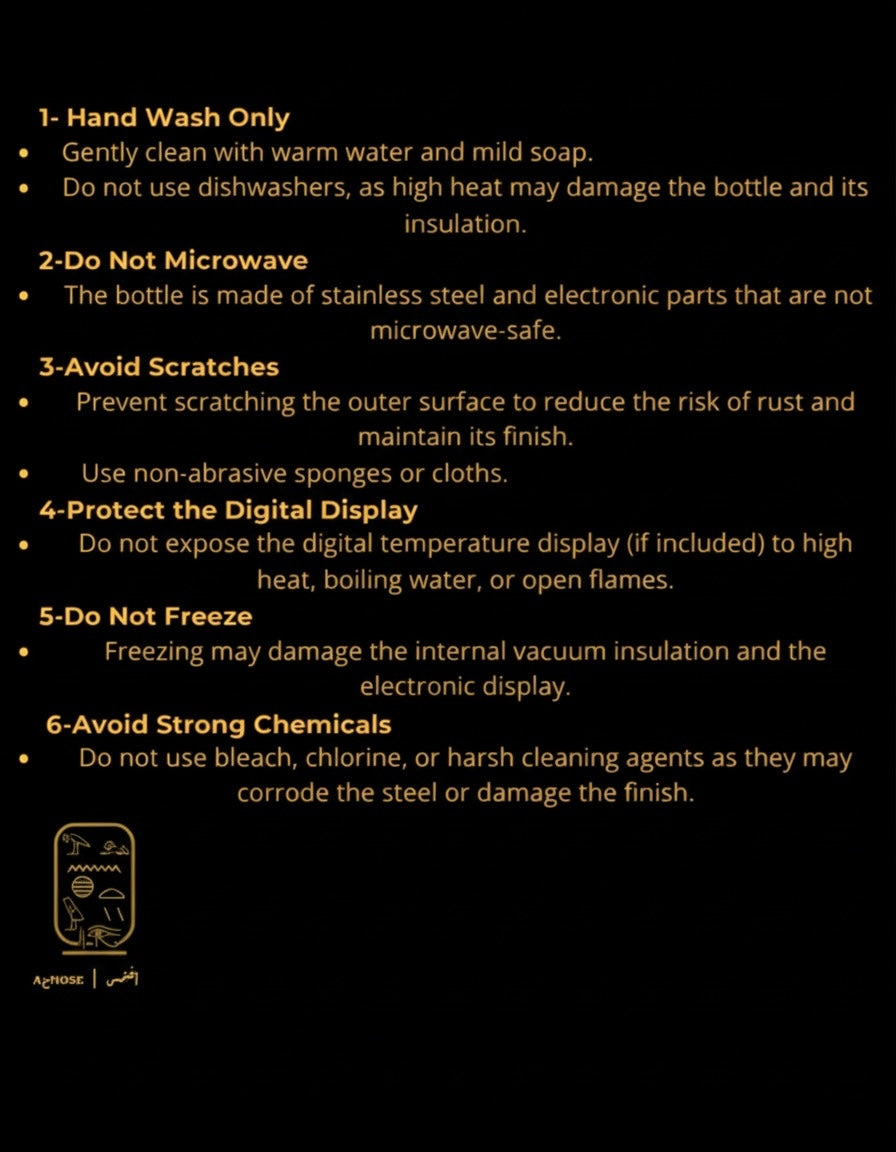 ANUBIS 304 Stainless Steel 500ml (Black)