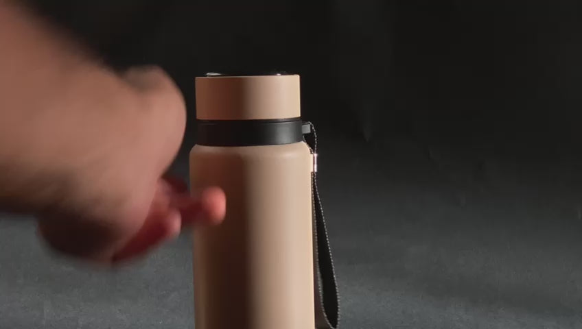 Rose Smart Digital Thermos Bottle 800ml Bottle